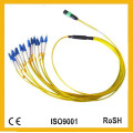 12 / 24cores Direct Harness Om3 / Om4 Multi-Mode / Single Mode MTP / MPO Faseroptik Patchkabel